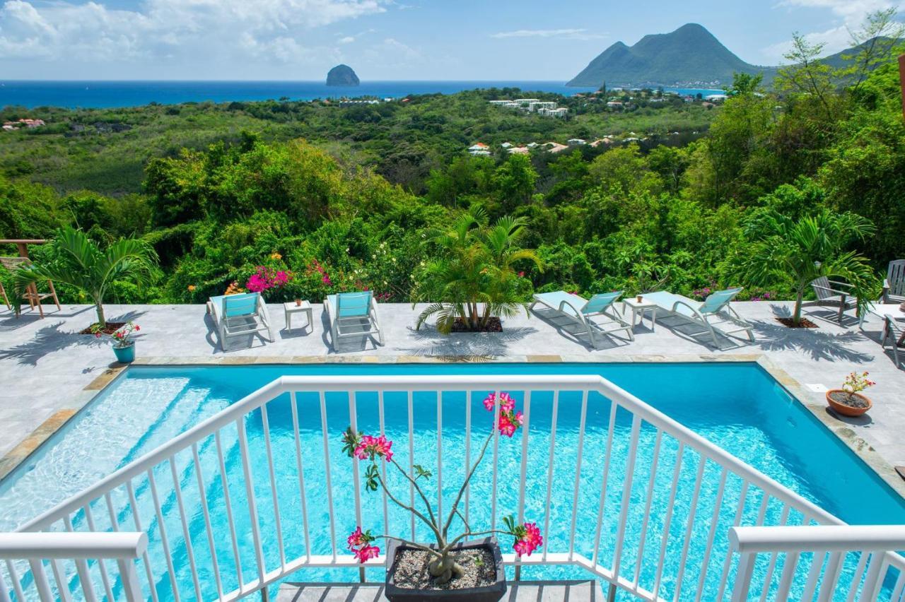 Kaz O'Rocher - Sea View Appartements Le Diamant Exterior foto